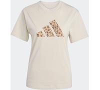 adidas adidas Grey Animal Graphic Regular 100% Cotton T-Shirt