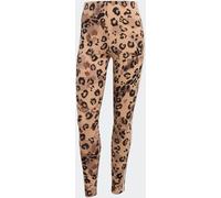 adidas adidas Natural Animal Print 3-Stripes High Rise Cotton Leggings