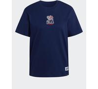 adidas adidas Navy Blue Mini Embroidery Graphic T-Shirt
