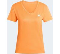adidas adidas Orange Workout Essentials V-Neck T-Shirt