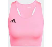 Adidas Adizero Essentials Crop Sports Top Rose XL Femme