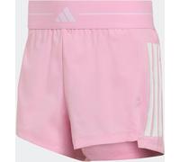 adidas adidas Pink Hyperglam 3-Stripes Woven Shorts Pink EU 52-54 (UK 24-26)