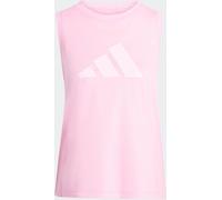 adidas adidas Pink Train Essentials Big Logo Training Vest Top