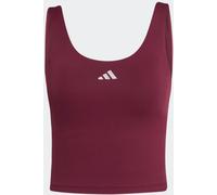 adidas adidas Purple 3-Stripe Studio All Me Low Support Sports Vest