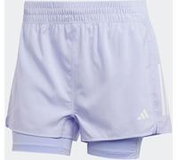 adidas adidas Purple Own The Run 3 Stripe Shorts Purple EU 32-34 (UK 4-6)