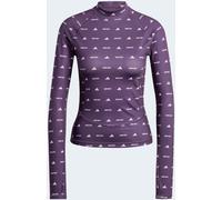adidas adidas Purple x Moonboot Logo Long Sleeve Ski Base Layer Top