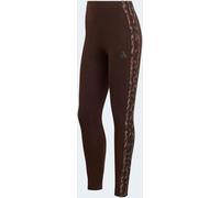 adidas adidas Seasonal Essentials Leopard Print Tights With 3-Stripes Brun FR 34-36 (EU 32-34)