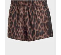 adidas adidas Seasonal Essentials Shorts tissé imprimé léopard avec 3rayures Écru EU 36-38 (UK 8-10)