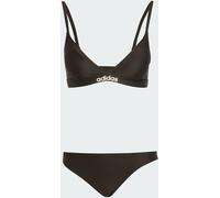 Ensemble bikini triangle bretelles ajustables deux sens Black / White 48