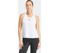 adidas adidas White Train Essentials Minimal Branding Racerback Tank Vests