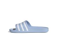 adidas Adilette Aqua - Claquette unisexe pour adulte, Bleu/blanc/bleu, 9 Women/8 Men