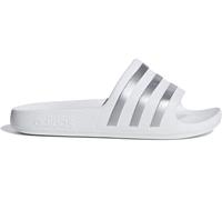 ADIDAS SPORTSWEAR Claquettes / Tongs 'Adilette Aqua' argent / blanc, Taille 28