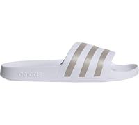 Adidas Adilette Aqua Slide Womens Blanc/Métallique 5 (38) Female