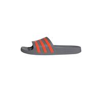 adidas Adilette Aqua Slides TOBOGGANS Mixte, Gris Trois Impact Orange Gris Trois, 42 EU