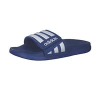 adidas Adilette Comfort Adj Chaussons de piscine pour Enfants et Garçons Noir/Bleu de l'UE, Bleu et blanc., 28 EU