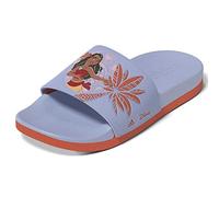 adidas Adilette Comfort Moana K Slides, Blue Dawn/Semi Impact Orange/Blue Dawn, 38 EU, Blue Dawn Semi Impact Orange Bleu Dawn, 38 EU