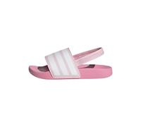 adidas Adilette ESTRAP Slides Children TOBOGGANS, Clear Pink/Cloud White/Bliss Pink, 21 EU