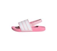 adidas Adilette ESTRAP Slides Children TOBOGGANS, Clear Pink/Cloud White/Bliss Pink, 34 EU