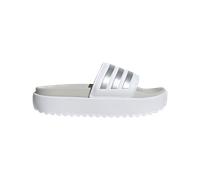 Adidas adilette Femme - Tongues et Sandales, Blanc - Taille 38 2/3 - Plastique White 38 2/3