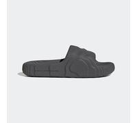 Adidas adilette Femme - Tongues et Sandales, Gris - Taille 36 2/3 - Maille/synthétique Grey