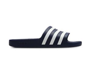 Adidas adilette Homme - Baskets, Bleu - Pointure 42 2/3 - Caoutchouc Blue 42 2/3