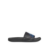 adidas Adilette Sandales confortables unisexes pour adulte, Carbon/Blue Rush/Carbone, 47 EU