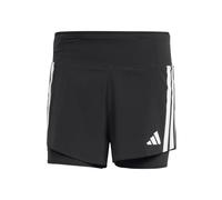 adidas Adizero 2in1 Short De Running Hommes-Noir,Blanc, Taille M
