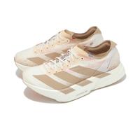 adidas Adizero Adios Pro 4 W Chalk White Warm Sandstone Women Racing Shoe JR6359