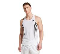 adidas Adizero Archive Maillot De Course Hommes - Blanc, Taille S