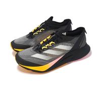 adidas Adizero Boston 12 M Black Yellow Pink White Men Unisex Running IF9212