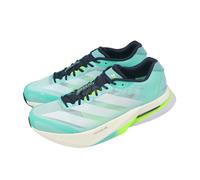 adidas Adizero Boston 13 M Flash Aqua White Lucid Lemon Men Road Running JS4945