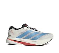 Adidas Chaussures de running Adizero Boston 13 Homme Blanc/Bleu Taille 42 2/3