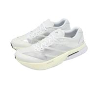 adidas Adizero Boston 13 W White Matte Silver Women Road Running Shoes JS4948