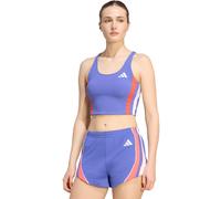 adidas Adizero Crop Top Femmes M Bleu