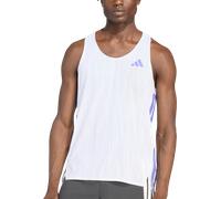 Adidas Débardeur Adizero fonctionnel Homme Blanc Taille L