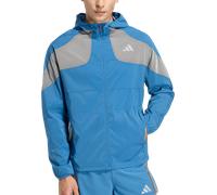 adidas Adizero Ekiden Veste à capuche XL Bleu