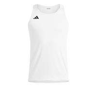 ADIDAS Adizero Essentials Running Singlet - Homme - Blanc - taille XL- modèle 2025