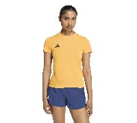 Adidas Adizero Essentials Running Short Sleeve T-shirt Jaune M / Regular Femme