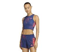 adidas Adizero Labrum Crop Tank Femme L