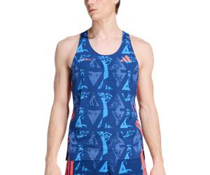 adidas Adizero Labrum Débardeurs M Bleu