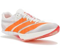 Adidas Chaussures de course à pointes Adizero Prime SP 4 Unisexe Blanc/Orange Taille 45 1/3
