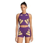 adidas Adizero Road to Records Crop Tank Femme S