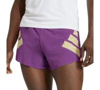 adidas Adizero Road to Records Shorts L-3'' Violet