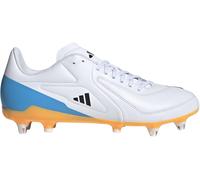 Adidas Adizero Rs15 Elite Adults Soft Ground Rugby Boots Wht/Blk/luc 9.5 (44) Male