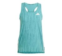 adidas Adizero Singlet Maillot De Course Femmes-Turquoise,Vert Foncé, Taille L