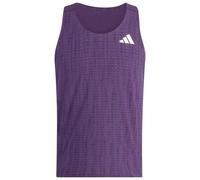 Adidas Débardeur de running Adizero Violet Homme XL