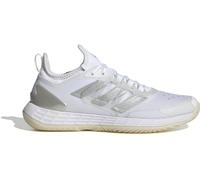 Adidas Adizero Ubersonic 4.1 W Tennis Shoes Womens Wht/Slvr/Gry 4 (36.7) Female
