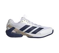 adidas adizero Ubersonic 5 Chaussure terre battue Hommes - blanc, bleu foncé 41 1/3