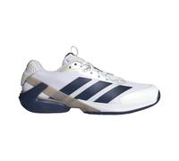 Adidas Chaussures adizero Ubersonic 5 toutes surfaces Homme Blanc/Bleu 40 2/3