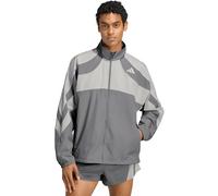 ADIDAS PERFORMANCE Veste de sport 'ADIZERO' gris / gris clair, Taille M